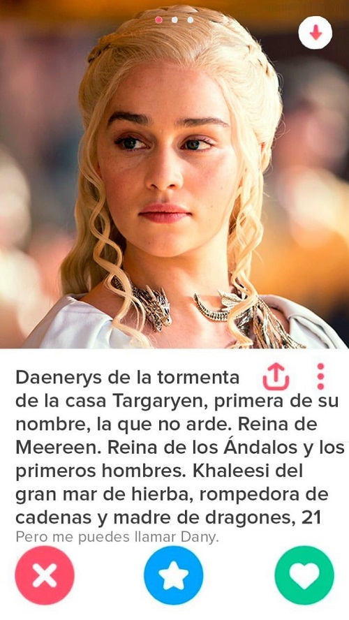 02 Juego de Tronos tendra su propia app al puro estilo de Tinder