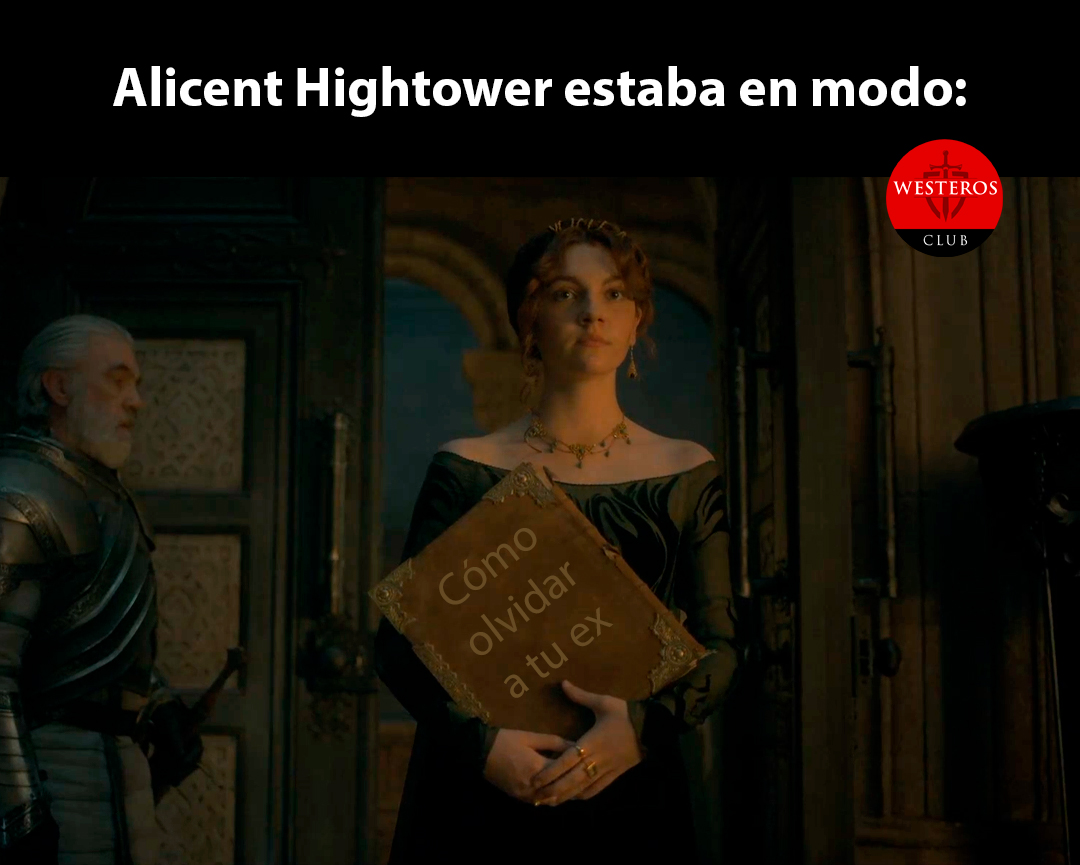 Alicent Hightower en el primer episodio