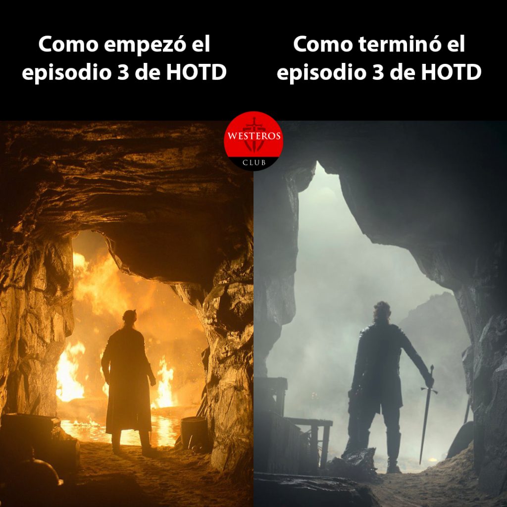 Como empezó y cómo terminó el episodio 3 de House of the Dragon