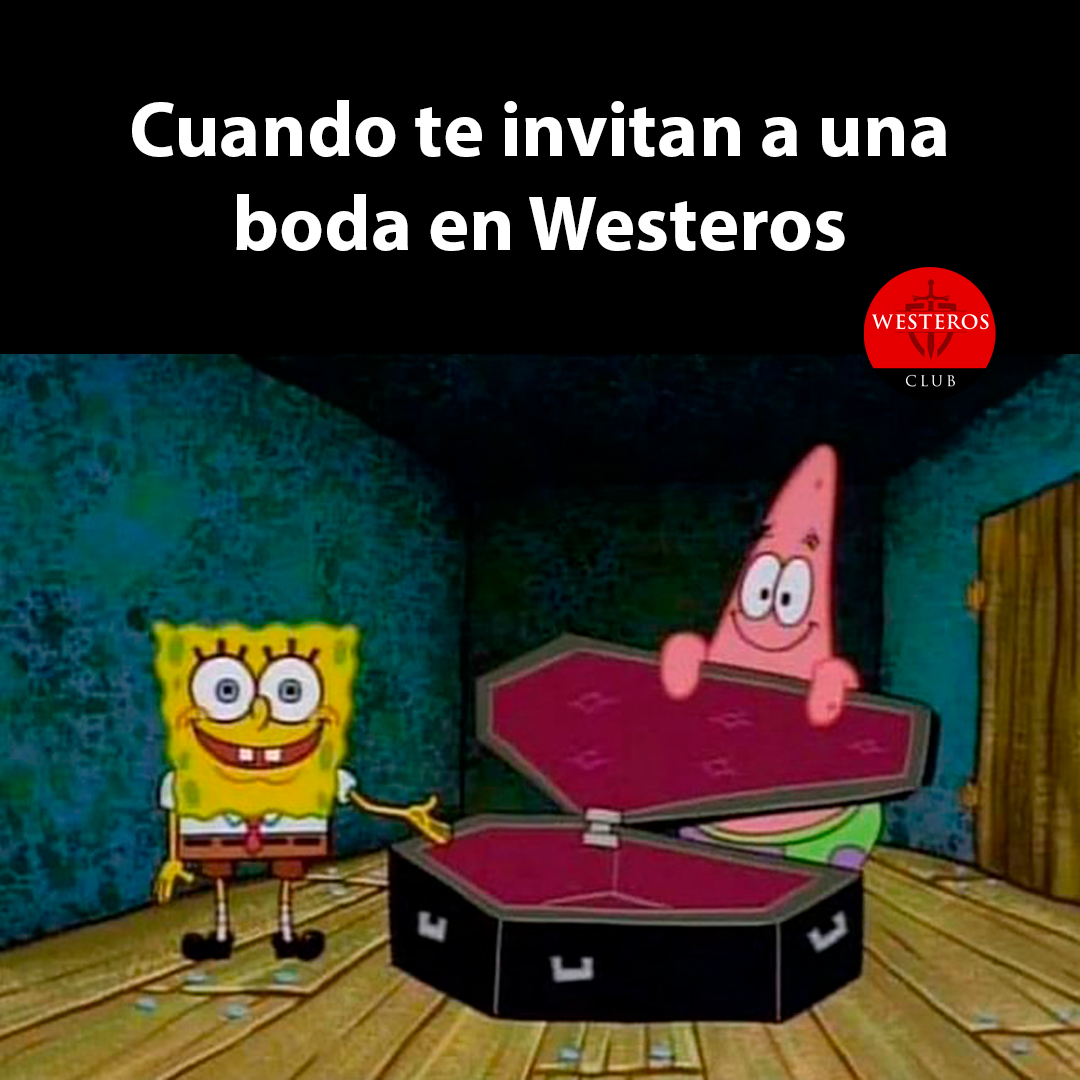 Cuando te invitan a una boda en Westeros