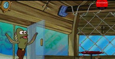 Daemon entrando a la Sala del Trono en cada episodio después de haber sido desterrado en el anterior