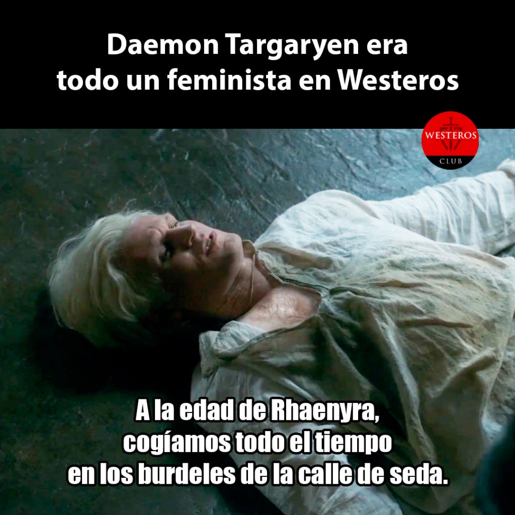 Daemon era feminista en Westeros