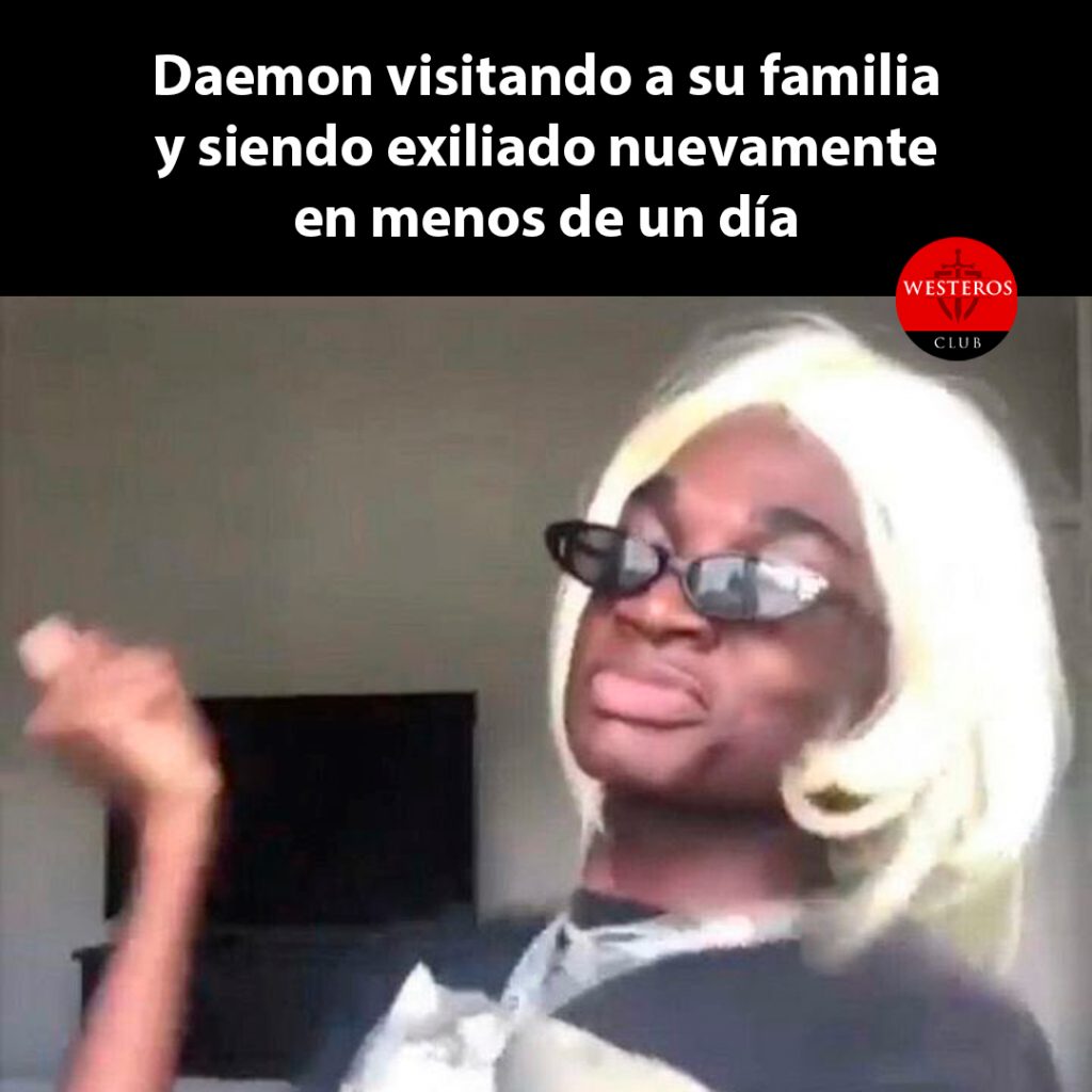 Daemon siendo exiliado nuevamente