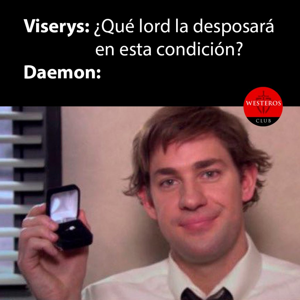 El lord que desposaría a Rhaenyra sería Daemon