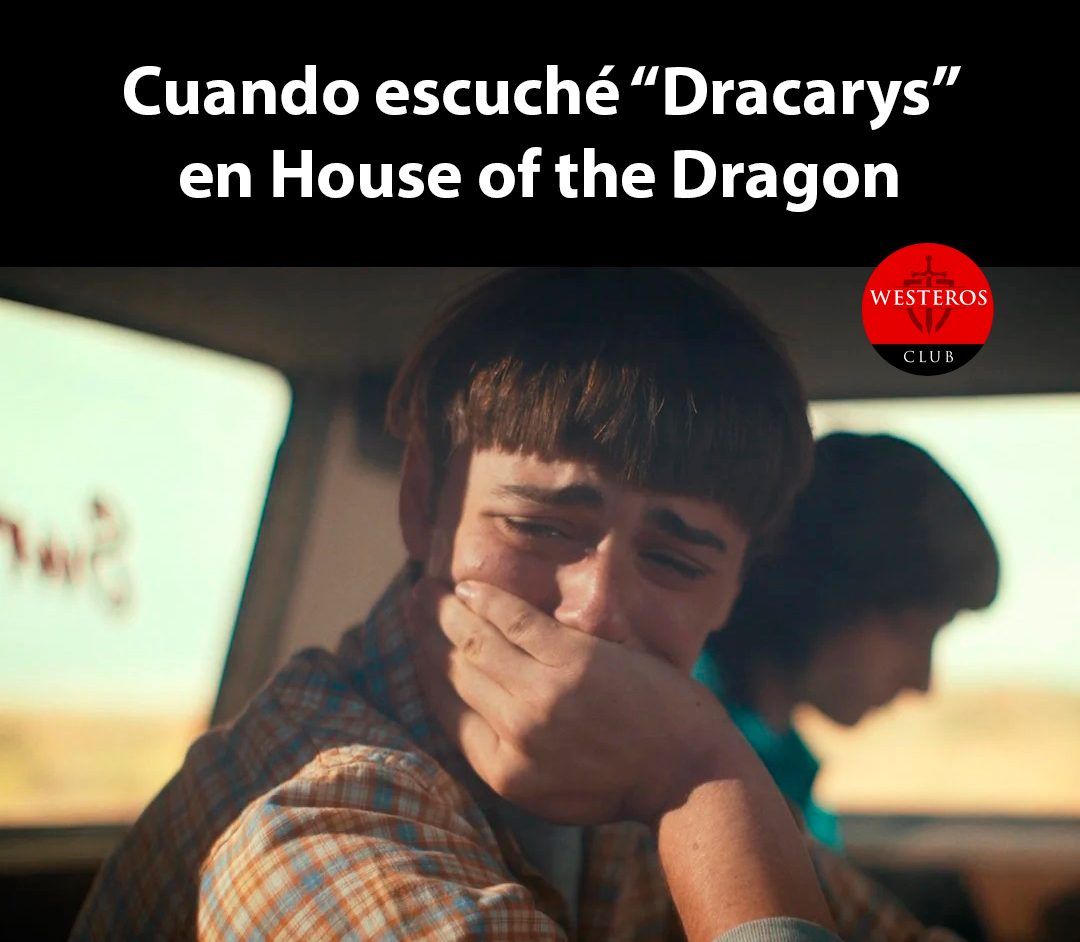 Sintiendo nostalgia cuando se escucha Dracarys en House of the Dragon