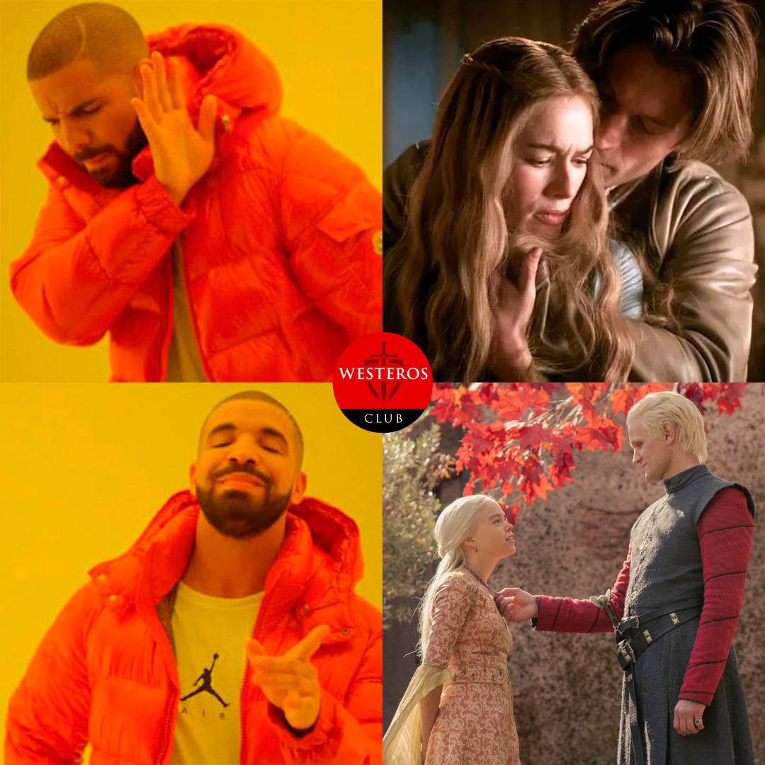 Fans prefieren el incesto Targaryen que el incesto Lannister