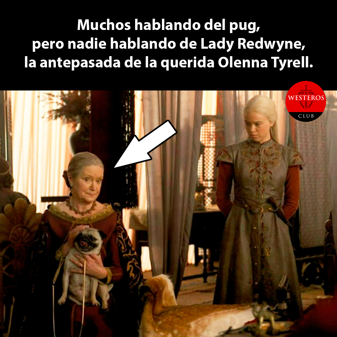 Lady Redwyne es antepasada de Olenna Tyrell