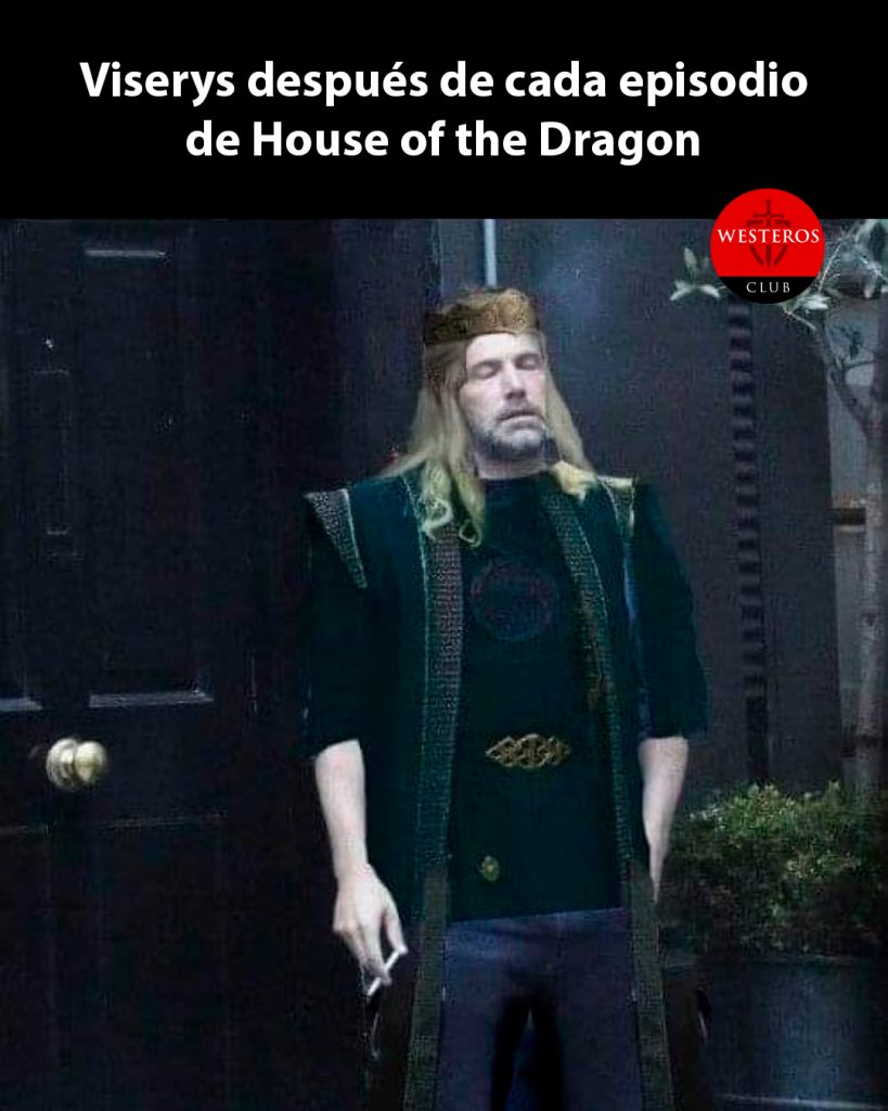Viserys despues cada episodio de House of the Dragon