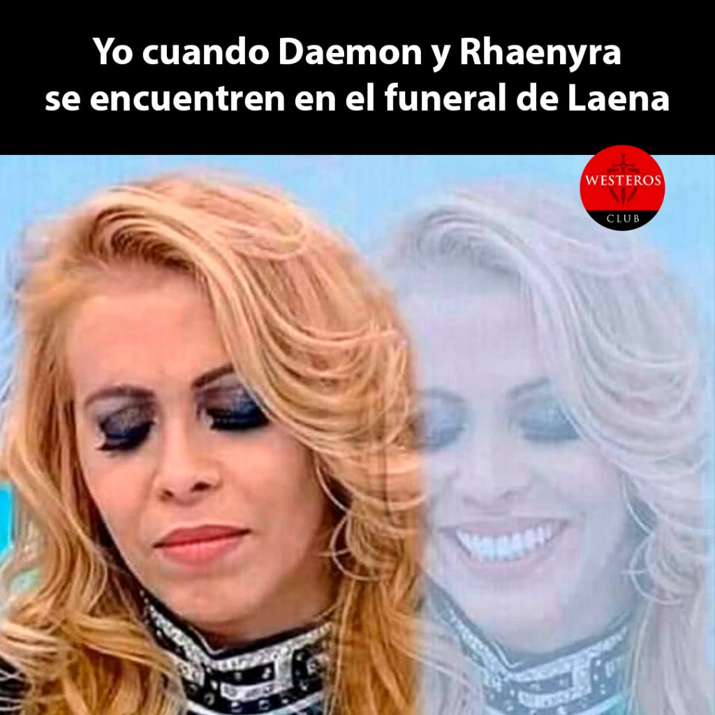 Daemon y Rhaenyra se encontrarán en el funeral de Laena