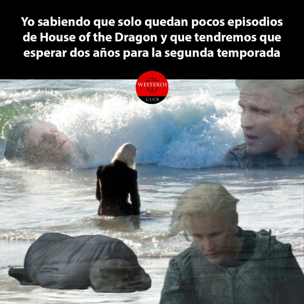 Los fanáticos tristes al darse cuenta que pronto se quedarán sin House of the Dragon