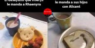 Desayuno que envia Viserys