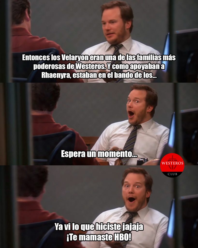 Cuando analizas demasiado la decisión de HBO respecto a los Velaryon