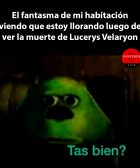 El fantasma de mi habitación viendo que estoy llorando por la muerte de Lucerys